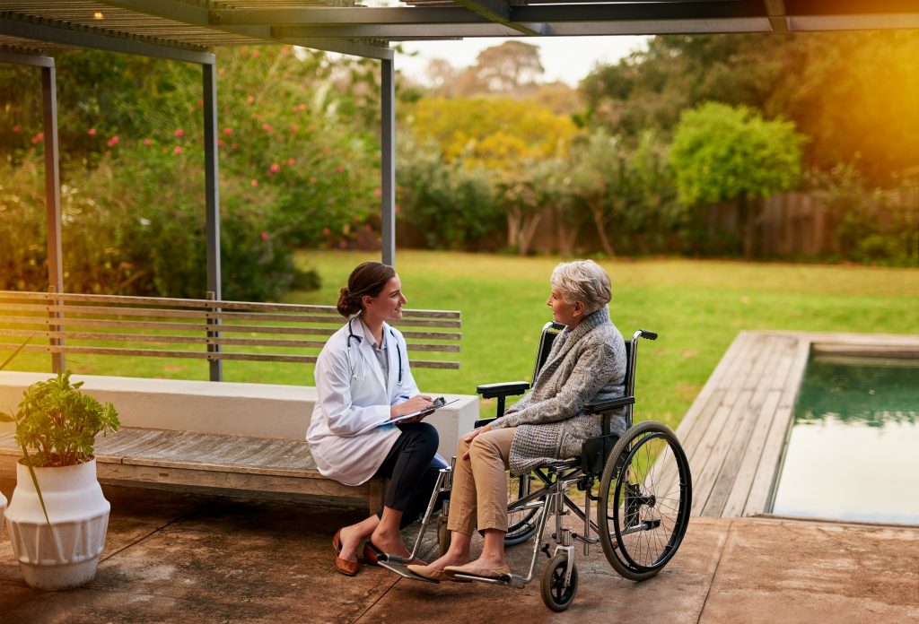 Female carer for Aged Care Services